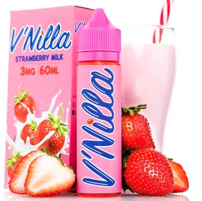 Vape shop V'Nilla Strawberry Milk e juice- Vape Shop Orlando